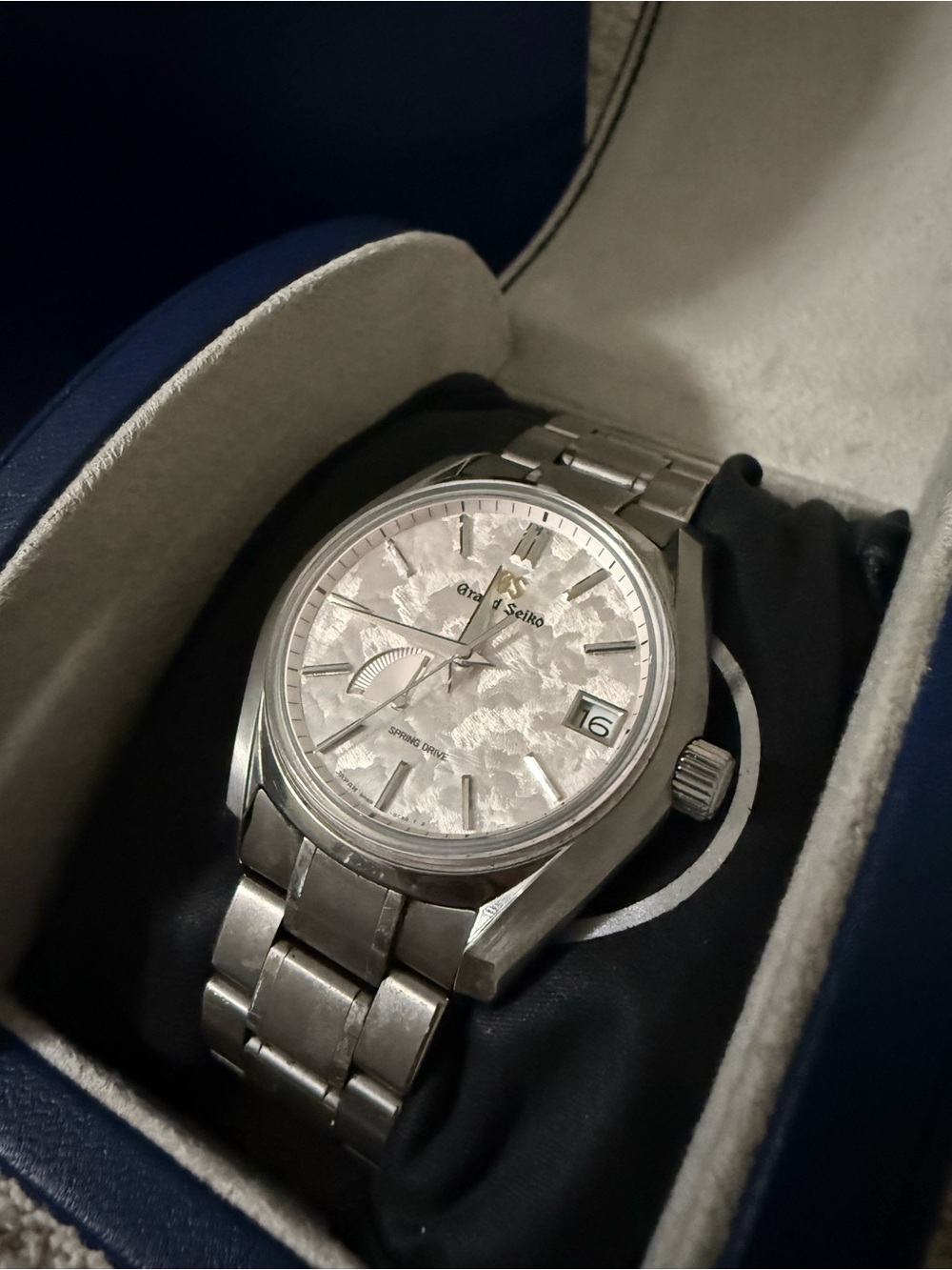 Grand Seiko Silver limited edition cherry blossom dial. Org w/warrenty